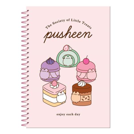 Pusheen Little Treats A5 Wiro Notebook with Stickers £4.99